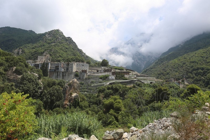 Монастырь на Афоне